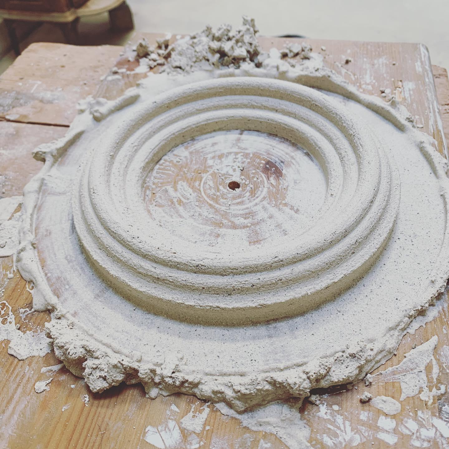 Preparació de pasta de guix